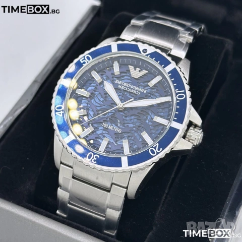 Emporio Armani AR60059 Diver Meccanico, снимка 2 - Мъжки - 55211546