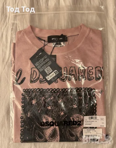 тениска Dsquared2, снимка 8 - Тениски - 55599123