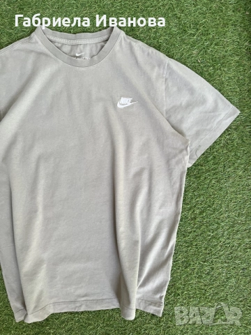 Мъжка тениска Nike Sportswear Club | 100% мек памук | Размер М, снимка 3 - Тениски - 55509054