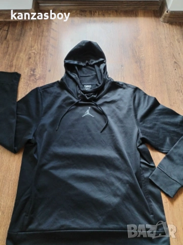 NIKE Jordan Therma Protect - страхотно мъжки горнище Л КАТО НОВО, снимка 6 - Спортни дрехи, екипи - 54810000