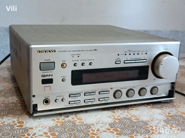 Onkyo R811 RDS.За ремонт, снимка 5 - Ресийвъри, усилватели, смесителни пултове - 54754890