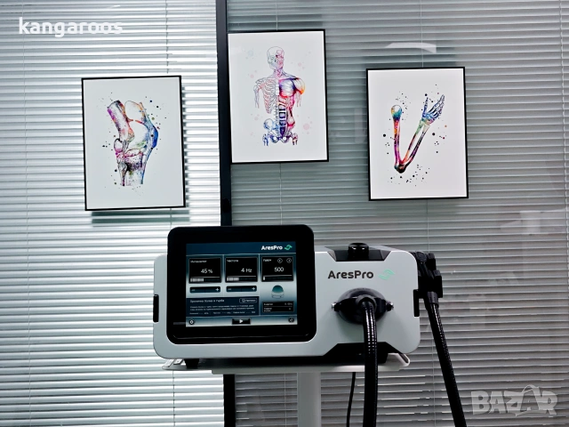 Професионален Фокусиран Шокуейв Апарат AresPro EmFocus Pro – Ударно-вълнова Терапия, снимка 3 - Медицинска апаратура - 51862595