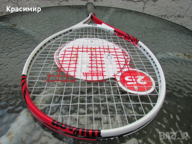 Детска тенис ракета Wilson Tour 25, снимка 8 - Тенис - 54393260