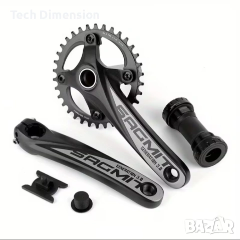 Курбели Sagmit Generation 3.0 36T NW + средно Hollowtech