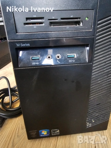 Lenovo ThinkCentre intel i5 4570 4x3.60 Ghz | AMD R7 260X 2GB | 16GB RAM | 240GB SSD + 1TB HDD|RS232, снимка 2 - За дома - 54620186
