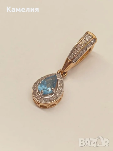 Руско злато. Висулка , снимка 5 - Колиета, медальони, синджири - 55154278