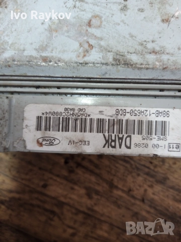 Компютър двигател за FORD ESCORT MK6  98AB-12A650-BDB , 98AB12A650BDB, снимка 4 - Части - 55039087