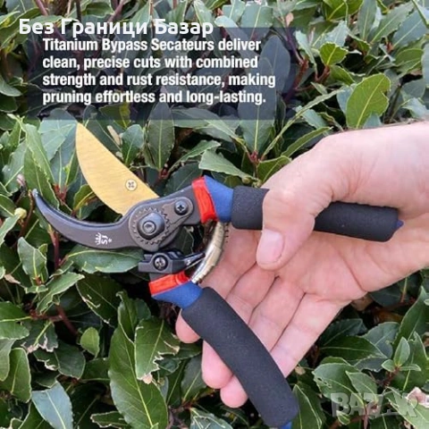 Нова Градинска ножица Spear & Jackson за цветя храсти растения карбонова стомана байпас резачка, снимка 3 - Градински инструменти - 54104506