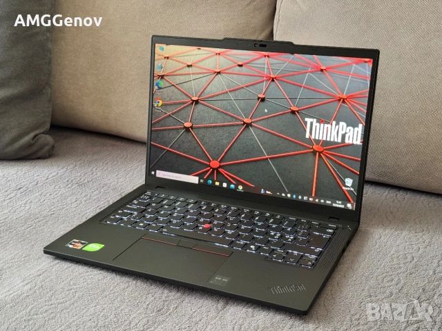 НОВ 14'FHD+IPS/Ryzen 5 Pro-8540u/Thinkpad T14 Gen5/16GB DDR5/512GB SSD/Гаранция 26 Месеца