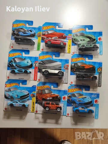 Hot wheels колички
