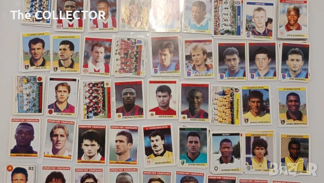 Ретро футболни стикери Panini Лига Турция 1996/1997 - 110 бр., снимка 5 - Колекции - 54646969