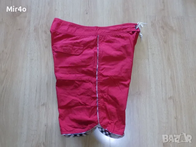къси панталони burberry vintage retro бански гащета шорти мъжки оригинални L, снимка 4 - Спортни дрехи, екипи - 55404055
