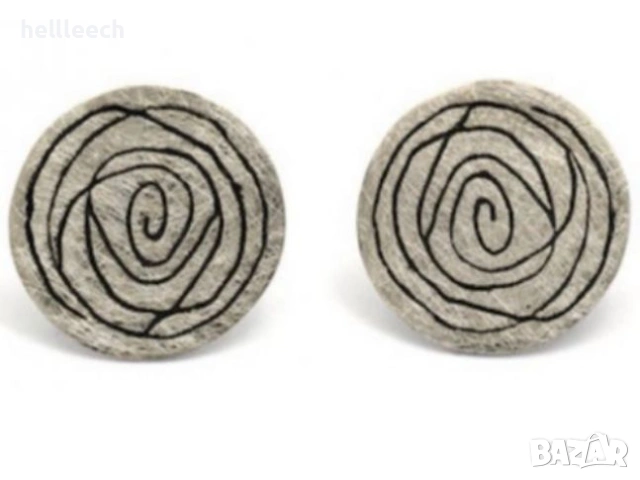 Сребърни обеци