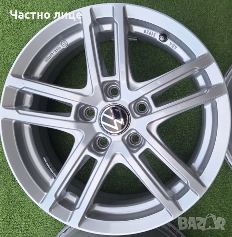 Продавам 4бр 16-ки джанти за Фолксваген Голф, Туран, Кади , снимка 2 - Гуми и джанти - 54971215