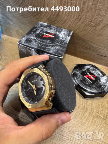 Часовник Casio G-Shock GM 2100G 1A9, снимка 4 - Мъжки - 55546895