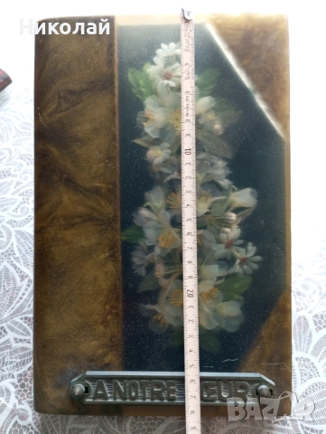 Поставка от епоксидна смола цветя, снимка 7 - Декорация за дома - 54182321