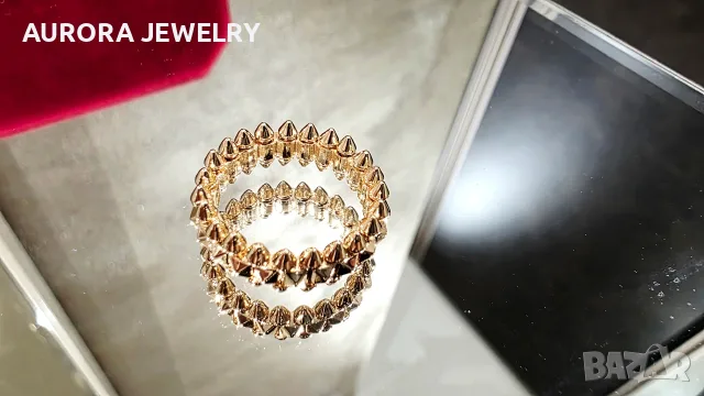 CARTIER Clash de Cartier Rose Gold Дамски Пръстен, снимка 9 - Пръстени - 53148850