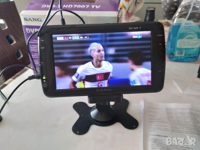 Телевизорче 7" SANG HD7007 TV, снимка 7 - Телевизори - 54986429