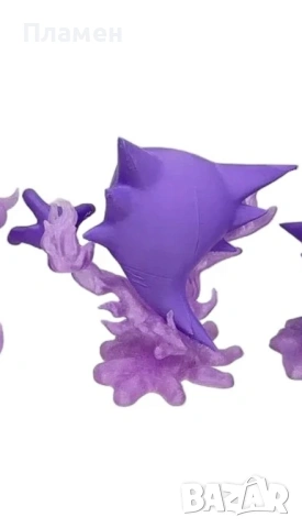 Pokémon Gengar Evolution Фигура – Gastly Haunter Gengar Колекционерска Статуетка покемон , снимка 4 - Фигурки - 54694990