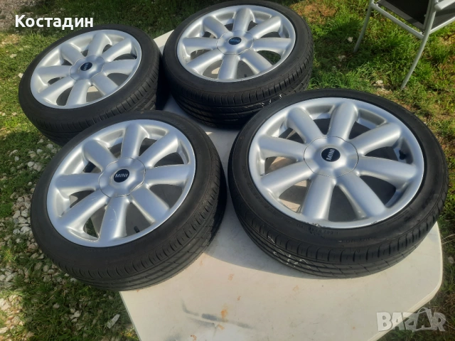 Лети Джанти 4 по 100 17 цола Mini Cooper и  Rover, снимка 4 - Гуми и джанти - 54716796