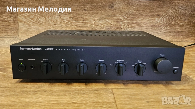 Усилвател Harman Kardon HK6250 – Топ състояние и огромен детайл! 🔥 Ретро Находка!