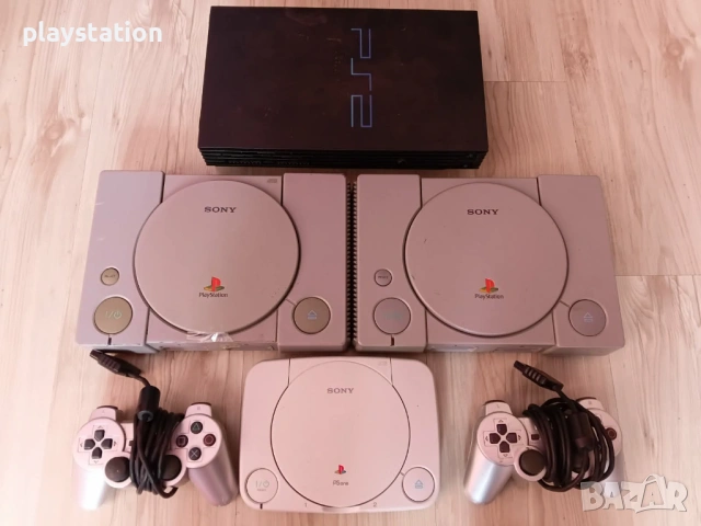 Лот Sony PlayStation (PS1, PSone, PS2) – За части или ремонт