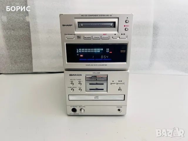 SHARP MD-X5 MD/CD COMPONENT SYSTEM, снимка 5 - Аудиосистеми - 55539300