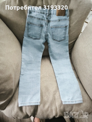 Детски дънки Zara 110, снимка 2 - Детски панталони и дънки - 54779228