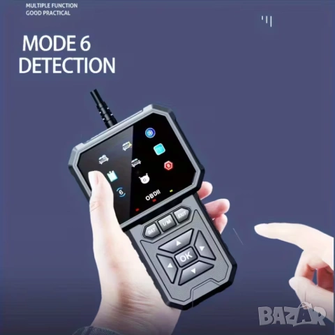 Full OBD2 EOBD автомобилен диагностичен кодочетец S1 , снимка 3 - Аксесоари и консумативи - 54021630