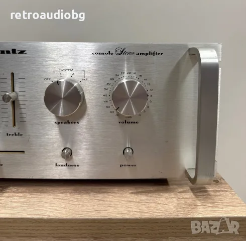 🔈Ретро транзисторен усилвател MARANTZ 1050 - 1976 - 1982 г🔈, снимка 4 - Ресийвъри, усилватели, смесителни пултове - 55507598