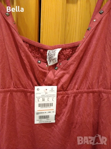 Нов топ/потник Pull and Bear, снимка 4 - Корсети, бюстиета, топове - 54808875