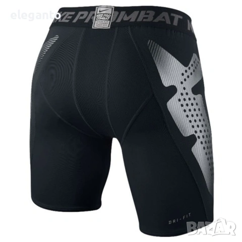 Мъжки професионален Nike Pro Combat Hyperstrong Compression Shorts Black , М размер, снимка 2 - Спортни дрехи, екипи - 54135483