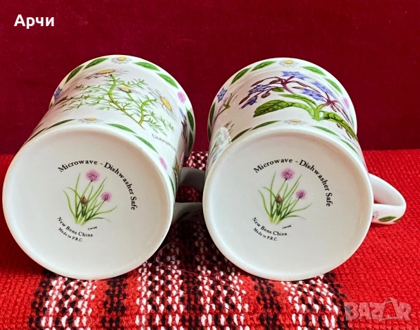Чаши МЪГ от фин костен порцелан, снимка 3 - Чаши - 54189307