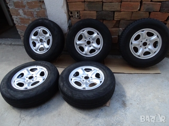 Стоманени джанти с гуми за Land Rover Freelander 1