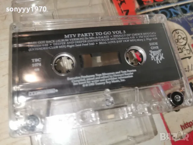 MTV PARTY-ORIGINAL TAPE 1308261831H2E7R, снимка 5 - Аудио касети - 55656638