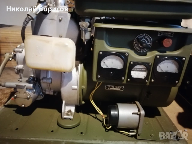 Монофазен Руски бензинов агрегат за ток 1 kw"Непокътнат" , снимка 14 - Други машини и части - 54401075