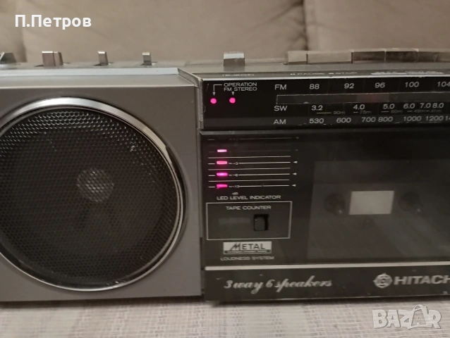 HITACHI TRK-6700H, снимка 15 - Радиокасетофони, транзистори - 54690744