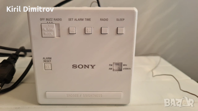 Sony icf-c1 радио будилник, снимка 3 - Радиокасетофони, транзистори - 54555574