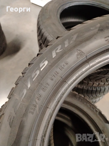 4бр.зимни гуми 225/55/17 Pirelli, снимка 5 - Гуми и джанти - 55265407