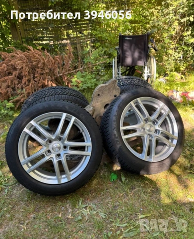 Джанти със гуми 5х112-17, снимка 2 - Гуми и джанти - 54511172