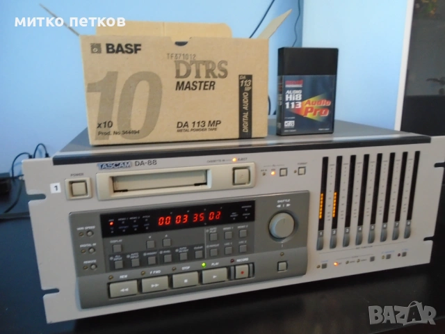 Tascam Da-88 DTRS-HI8 Multritrack Recorder, снимка 5 - Декове - 54908694