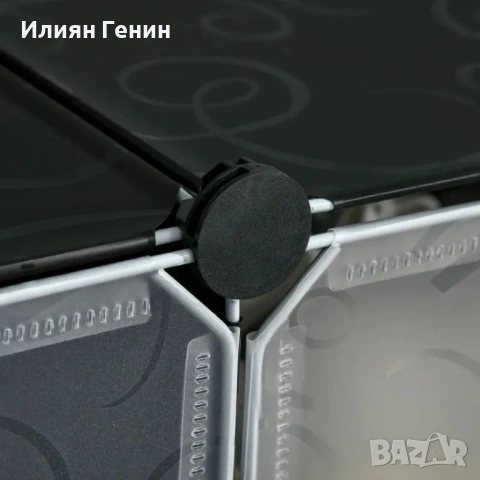 Модулна стелажна система HOMCOM за 6 чифта обувки, снимка 8 - Шкафове - 54095617