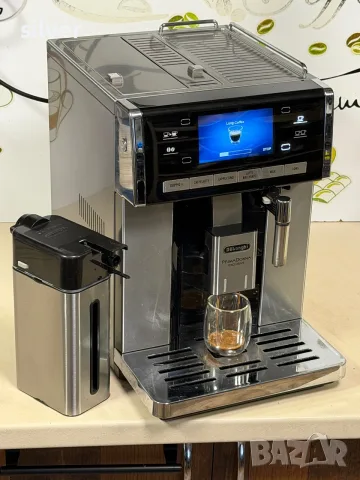 Кафемашина кафе автомат delonghi Primadonna Exclusive с гаранция, снимка 4 - Кафемашини - 55372179