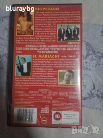Desperado & El Mariachi vhs/Десперадо и Ел мариачи видеокасета, снимка 2 - Екшън - 54480363