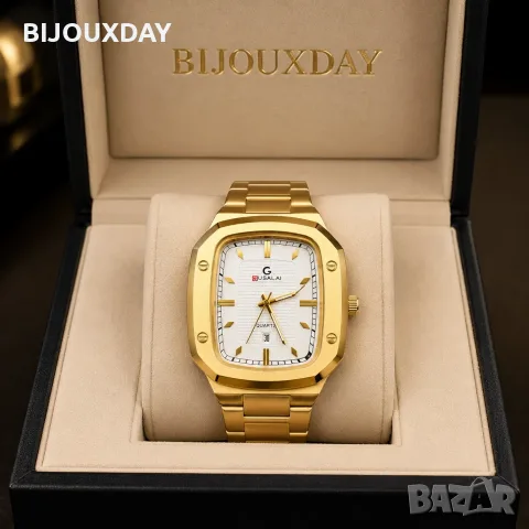 Мъжки часовник Gusalai Gold Square Classic
