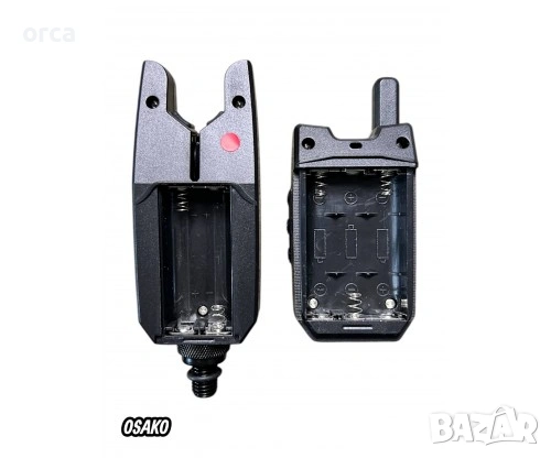 Комплект сигнализатори OSAKO 518RXL с лампа 3+1+1 и 4+1+1 карп, снимка 2 - Такъми - 54226249