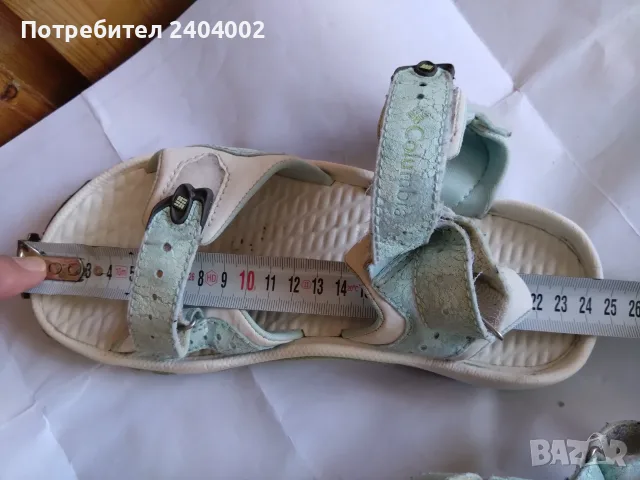 Сандали Columbia Vibram №37, стелка 24см., снимка 10 - Сандали - 55604585