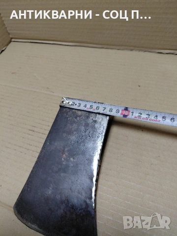 Соц Стара Китайска Брадва Топор 1.700кг. НОМЕР 64., снимка 13 - Антикварни и старинни предмети - 54169140