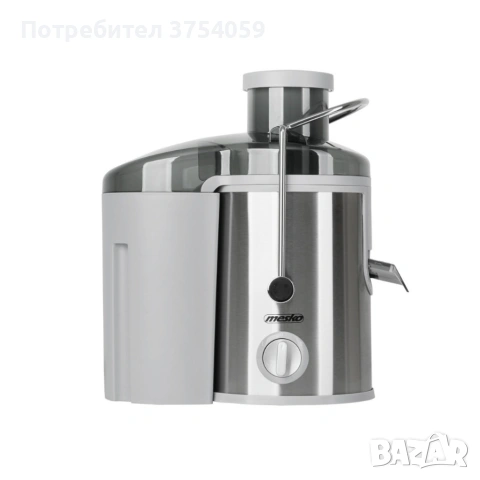 Компактна сокоизстисквачка Mesko MS 4126 - Здравословен сок за секунди – 600W мощност , снимка 12 - Сокоизстисквачки и цитрус преси - 55156364