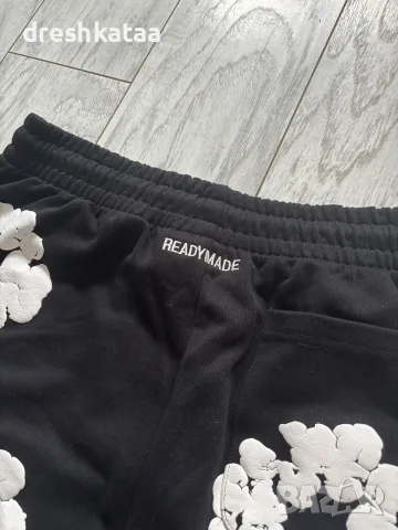 Черни Denim Tears Sweatpants, снимка 3 - Панталони - 55422475